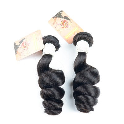 loose wave wholesale virgin brazilian cuticle aligned hair, unprocessed raw cambodian hair extension bundle hair