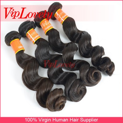 loose wave wholesale virgin hair extension factory price unprocessed hair weft