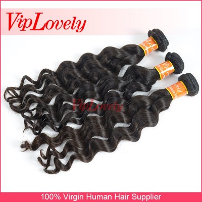 100% remy deep wave bulk hair for braiding Peruvian deep wave good quality unprocessed virgin human hair