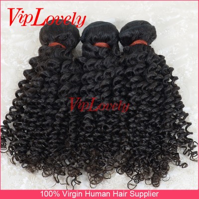 Unprocessed Wholesale Indian Hair Bundle Deep Curly No Shedding No Tangle Top Grade Raw Indian Curly Hair