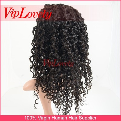 Gunagzhou trading company 100% virgin malaysian deep curly hair extensions