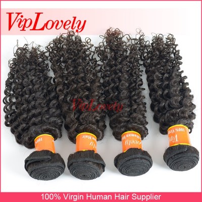 VIPLovely Factory Outlet 100% natural indian remy jerry curl hair weave